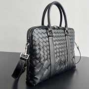 Bottega Veneta Slim Intrecciato Briefcase 35.5x28x7.5cm - 4