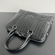 Bottega Veneta Slim Intrecciato Briefcase 35.5x28x7.5cm - 2