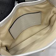 Gucci Jackie Notte Mini Bag Grey Leather 19.5x18x3.5cm - 3