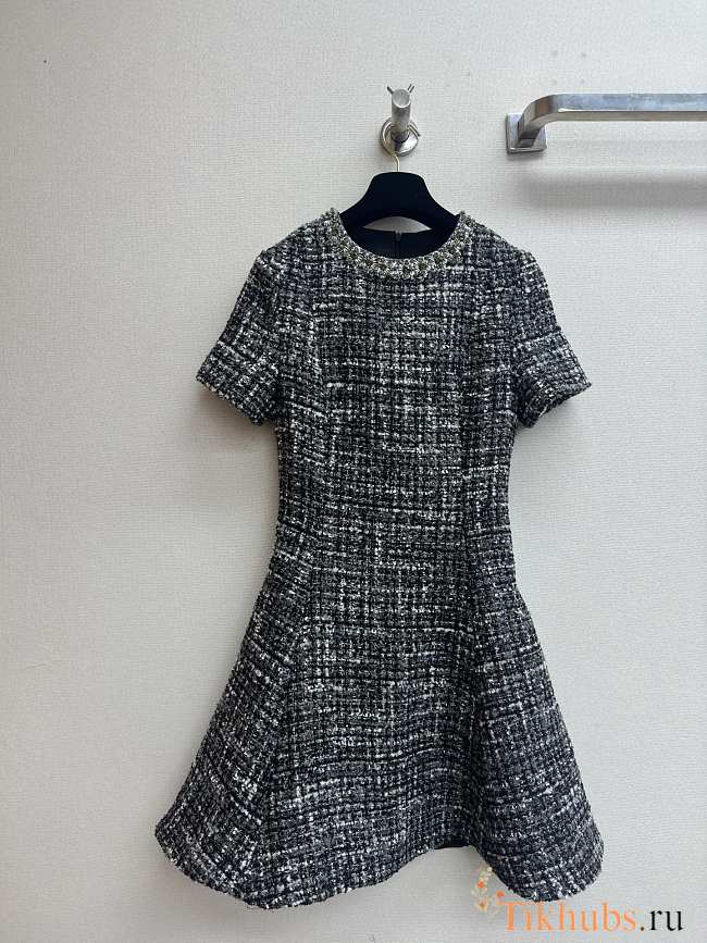 Valentino Tweed Short Dress - 1