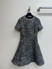 Valentino Tweed Short Dress - 1