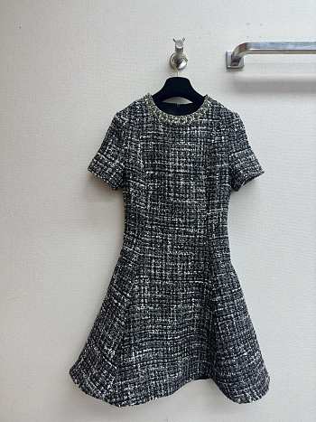 Valentino Tweed Short Dress