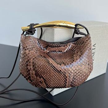 Bottega Veneta Baby Sardine Python 20x12x2.5cm