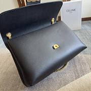 Celine Large Victory Bag Calfskin Black 32x21x11cm - 6