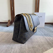Celine Large Victory Bag Triomphe Canvas 32x21x11cm - 2