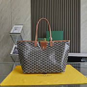 Goyard Saint Louis Tote PM Brown 34x15x28cm - 4