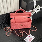 Chanel Vanity Case Pink Caviar 17x19.5x5cm - 3