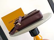 Louis Vuitton LV Pochette Metis Wine Bag 25x18.5x6cm - 6