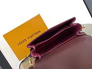 Louis Vuitton LV Pochette Metis Wine Bag 25x18.5x6cm - 5