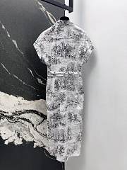 Dior Mid-Length Shirtdress White - 5