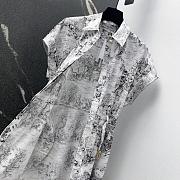 Dior Mid-Length Shirtdress White - 2