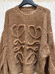 Loewe Anagram Sweater Camel - 4