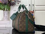 Louis Vuitton LV Keepall 35 Monogram Green 34x21x16cm - 4