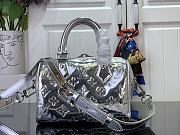 Louis Vuitton LV Speedy 20 Monogram Silver 20.5x12x13.5cm - 3
