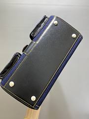 Delvaux Brillant Denim Bag 28x14x22cm - 3