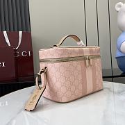 Gucci Ophidia Medium Travel Bag Pink 25x17.5x15cm - 6