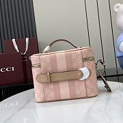 Gucci Ophidia Medium Travel Bag Pink 25x17.5x15cm - 5