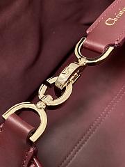 Dior Small Toujours Bag Red Wine 23 x 14 x 12 cm - 3