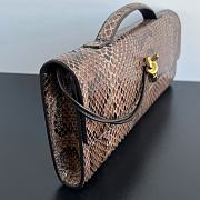 Bottega Veneta Andiamo Clutch Python Bag 31x13x3cm - 5