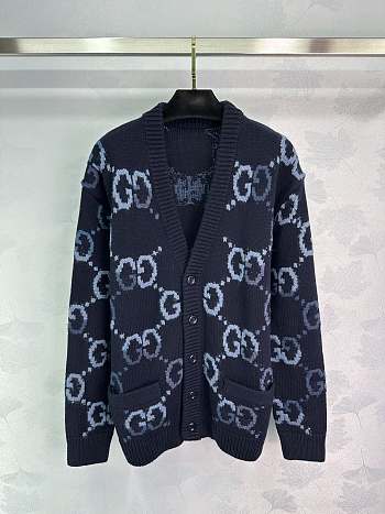 Gucci Blue Cardigan 