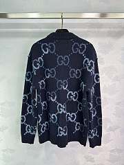 Gucci Blue Cardigan  - 4