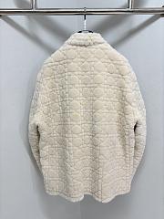 Dior White Shearling Jacket  - 2