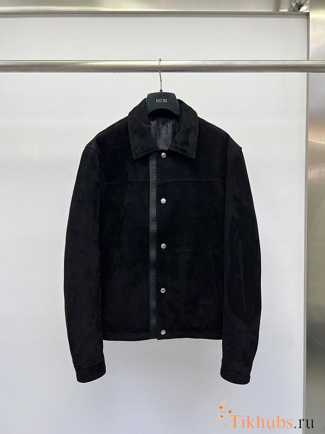 Dior Shirt Jacket Suede Black - 1
