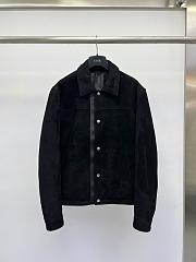 Dior Shirt Jacket Suede Black - 1