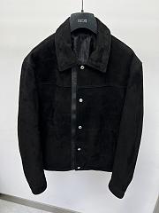 Dior Shirt Jacket Suede Black - 4