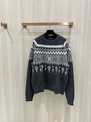 Louis Vuitton LV Grey Sweater 02 - 1