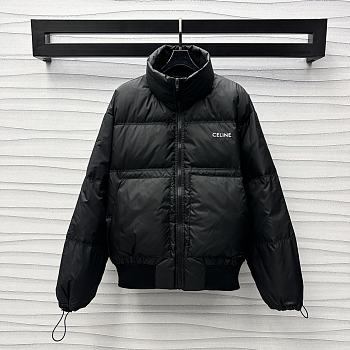 Celine Cropped Down Jacket Nylon