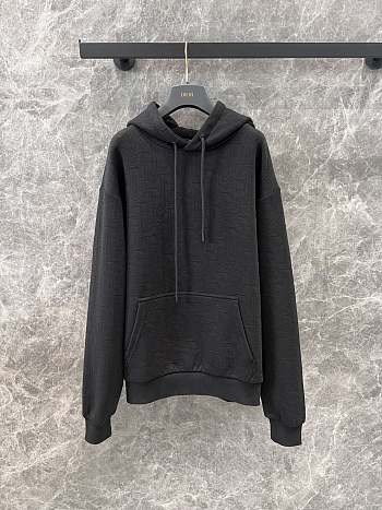 Dior Oblique Hooded Sweatshirt Black