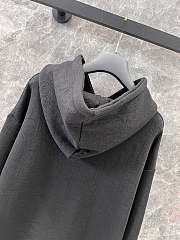 Dior Oblique Hooded Sweatshirt Black - 4