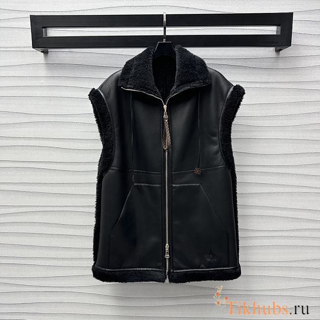 Louis Vuitton LV Shearling Leather Gilet  - 1
