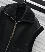 Louis Vuitton LV Shearling Leather Gilet  - 3