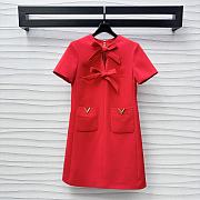 Valentino Crepe Couture Short Dress 90cm - 1