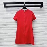 Valentino Crepe Couture Short Dress 90cm - 3