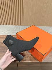 Hermes Volver 60 Ankle Boot Black  - 4