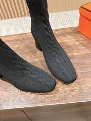 Hermes Volver 60 Ankle Boot Black  - 2