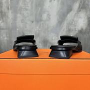 Hermes Isle Sandal Black  - 5