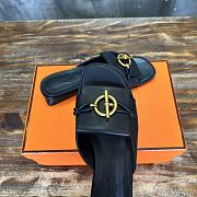 Hermes Isle Sandal Black  - 3
