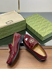 Gucci Women's Double G Loafer Red  - 2