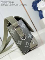 Louis Vuitton LV Steamer Wearable Wallet Khaki Green 18x11x6.5cm - 2