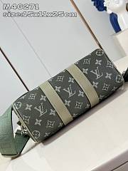 Louis Vuitton LV Keepall Bandoulière 25 Khaki Green 25x15x11cm - 3