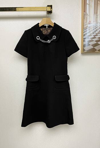Louis Vuitton LV Chain Tailored Dress 