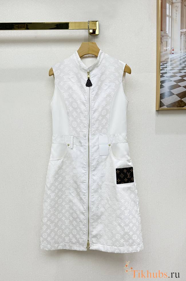 Louis Vuitton LV White Dress 02 - 1
