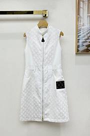 Louis Vuitton LV White Dress 02 - 1