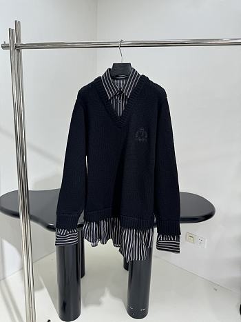 Balenciaga Layered Wool Sweater