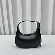 Miu Miu Shoulder Bag Black Leather 17x15.5x5.5cm - 4