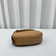 Miu Miu Shoulder Bag Brown Leather 17x15.5x5.5cm - 6